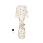The Printed Baby Gown - Vintage Floral - Sleeve, Textile, Dress, One-piece garment, Feather | Everetts Place