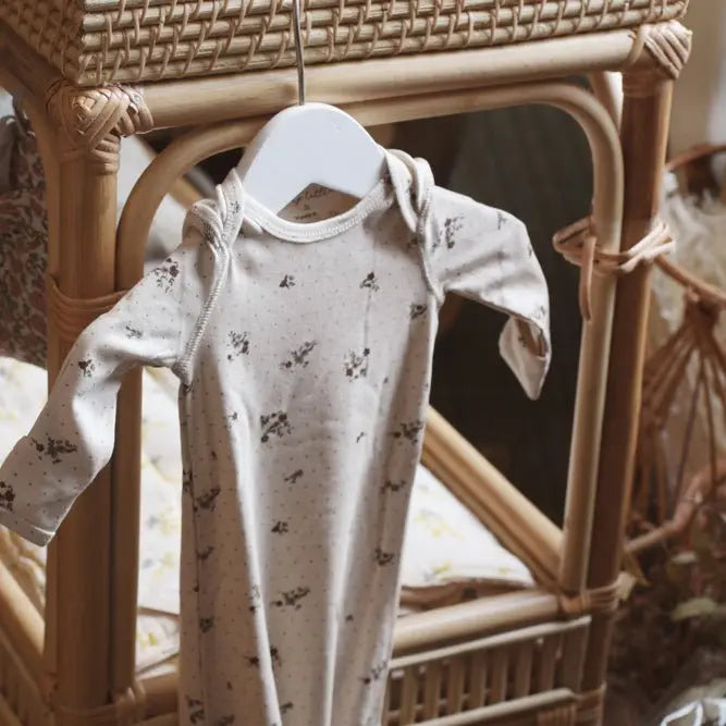 Lovely Littles The Printed Baby Gown - Vintage Floral - 