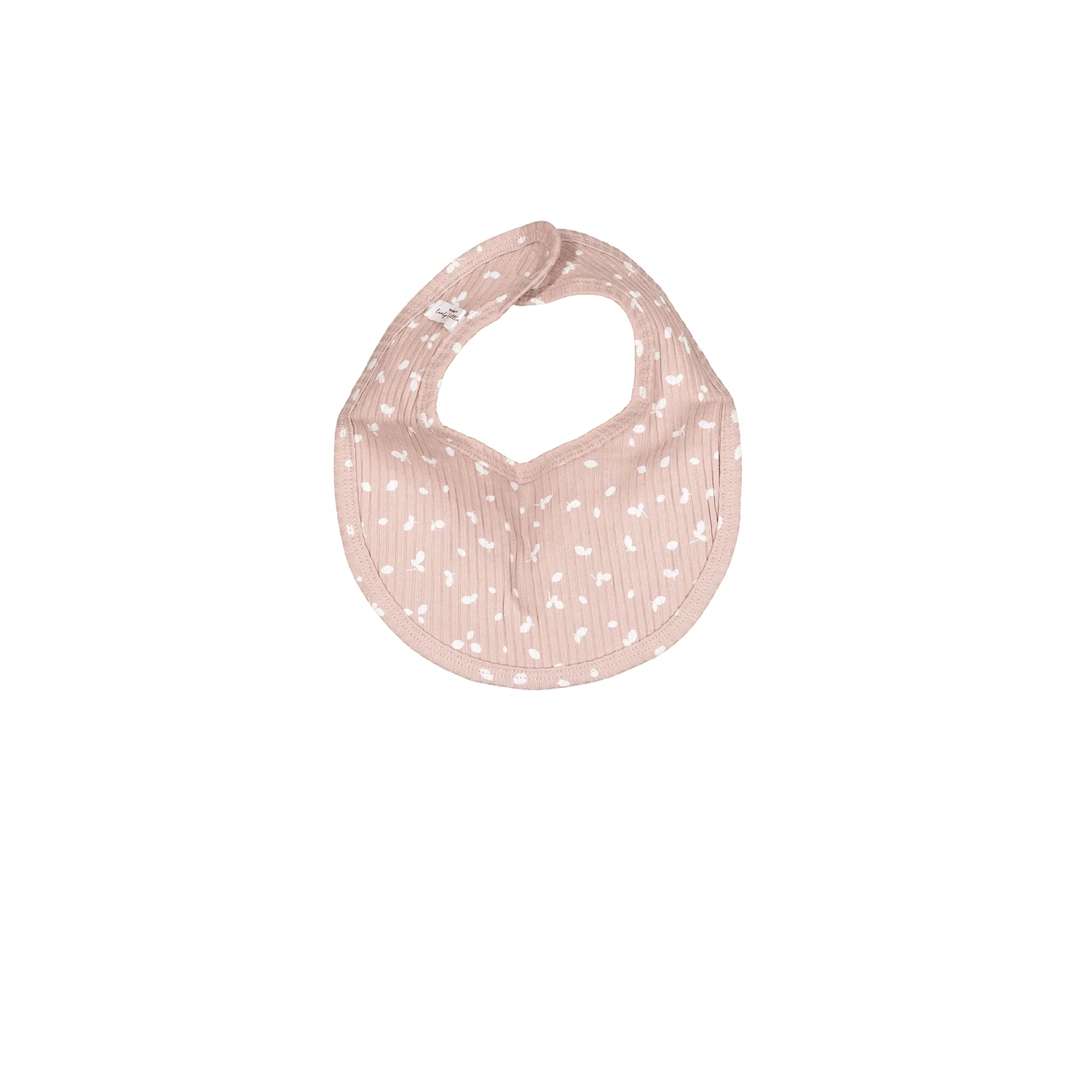The Printed Bib - Mauve Petal - Headgear, Bib, Pink, Beanie, Baby & Toddler Clothing | Everetts Place