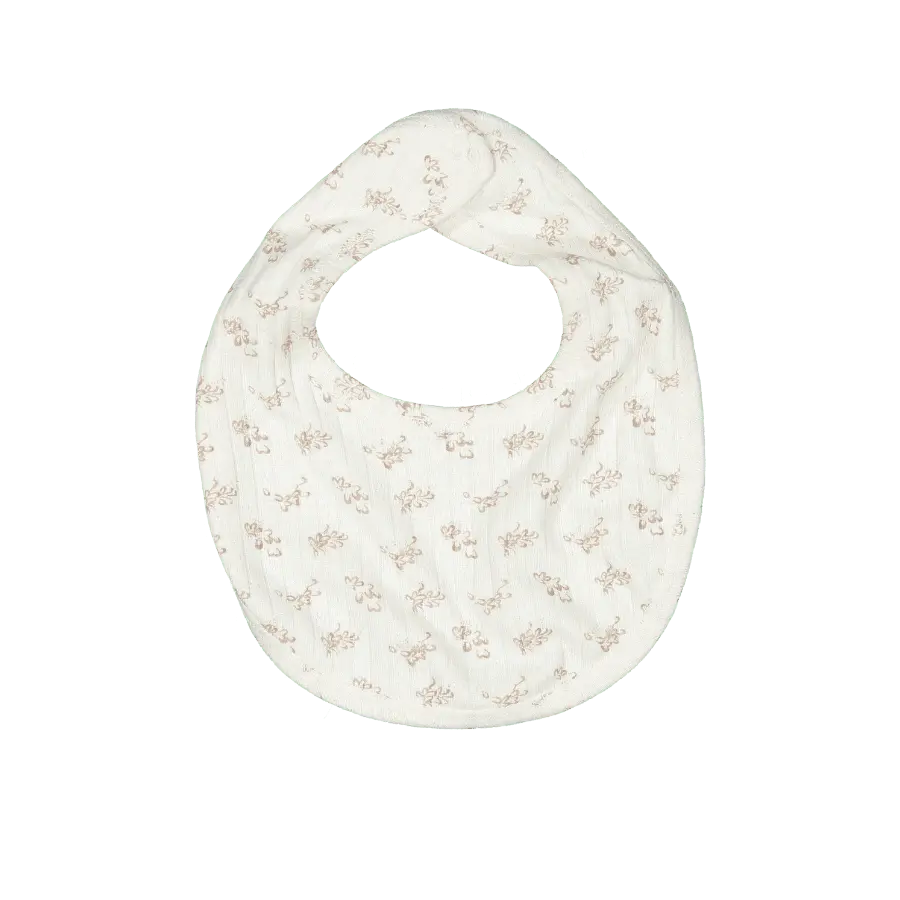 The Printed Bib - Oaklyn Pink - White, Bib, Baby & Toddler Clothing, Clothing | Everetts Place