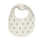 The Printed Bib - Zara Blue - White, Baby & Toddler Clothing, Bib, Clothing | Everetts Place