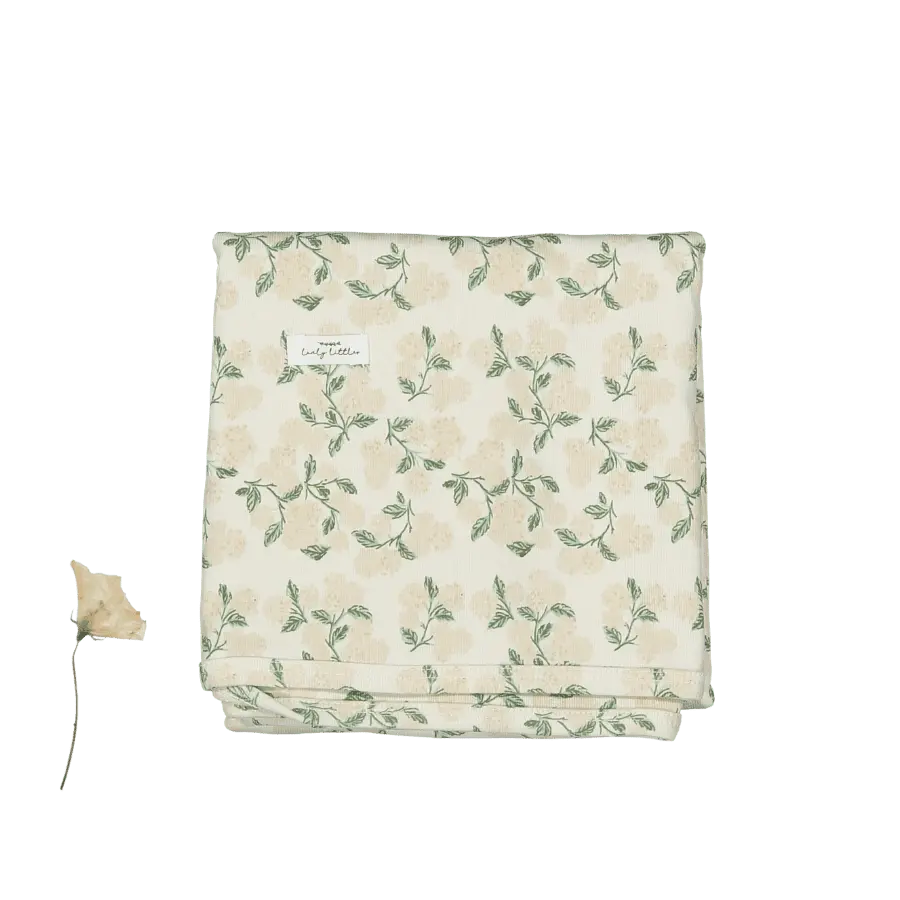 The Printed Blanket - Hydrangea Pink - Linens | Everetts Place