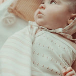 Lovely Littles The Printed Blanket - Mist Stripe - 