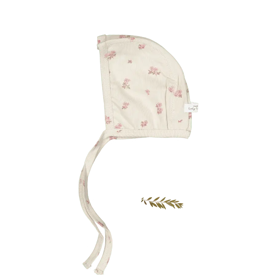 Lovely Littles The Printed Bonnet - Azelea - 