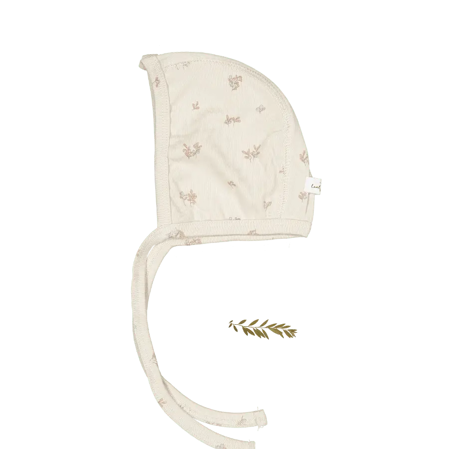 Lovely Littles The Printed Bonnet - Berry Blue - 