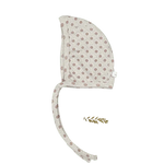 Lovely Littles The Printed Bonnet - Emma Mauve - 