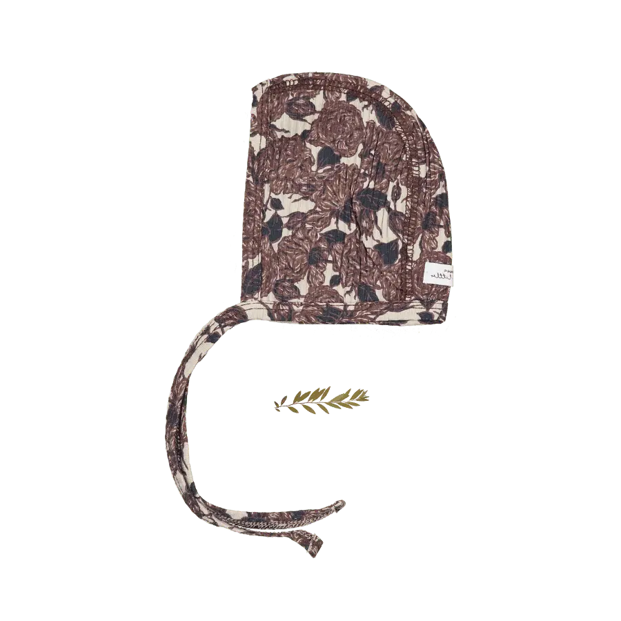 Lovely Littles The Printed Bonnet - Flora - 