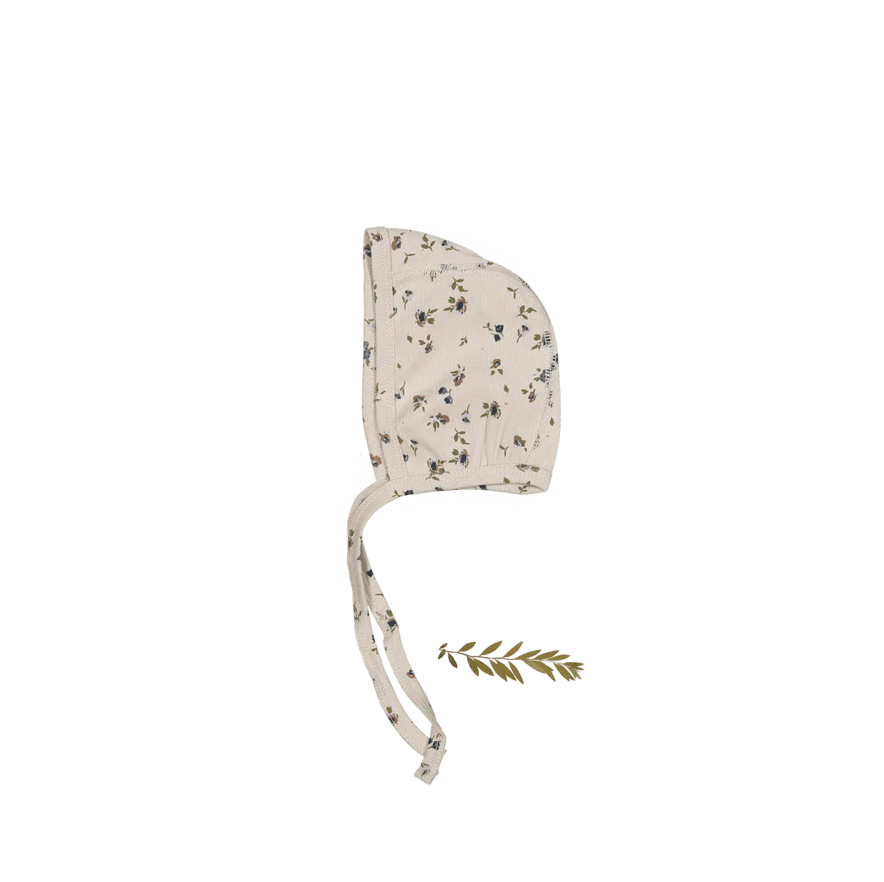 Lovely Littles The Printed Bonnet - Floral Sand - 