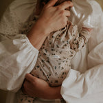 Lovely Littles The Printed Bonnet - Floral Sand - 