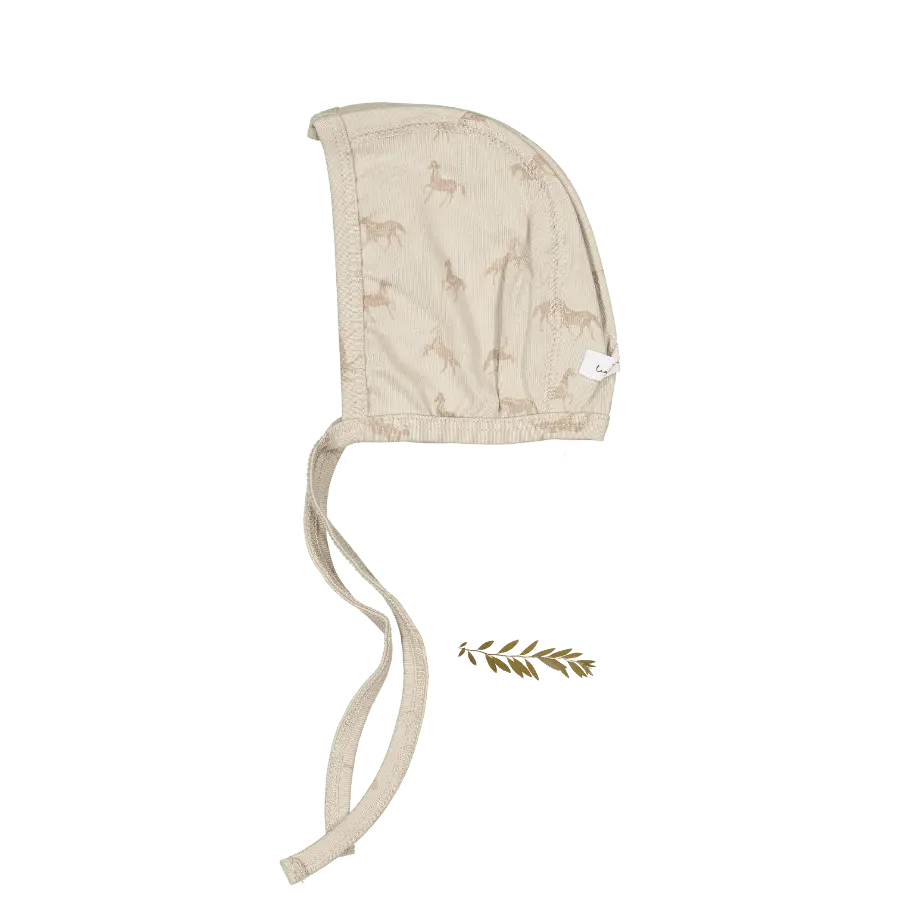 Lovely Littles The Printed Bonnet - Horse - 