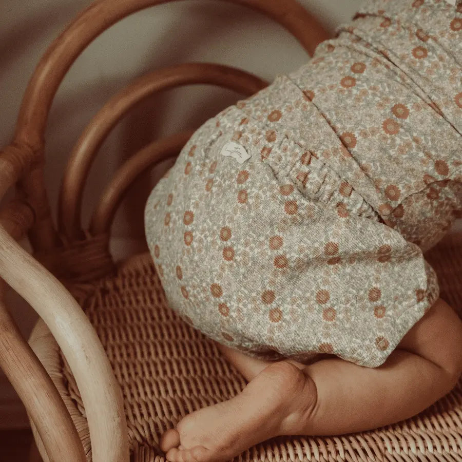 Lovely Littles The Printed Bonnet - Meadow - 