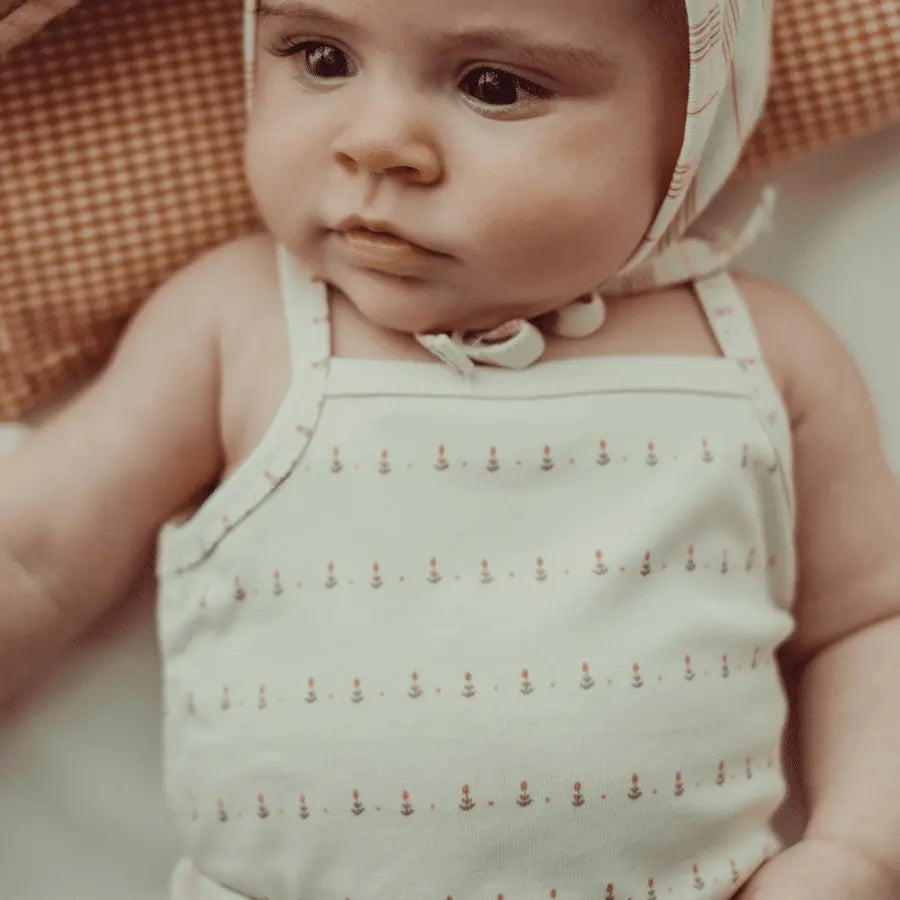 Lovely Littles The Printed Bonnet - Mini Tulip - 