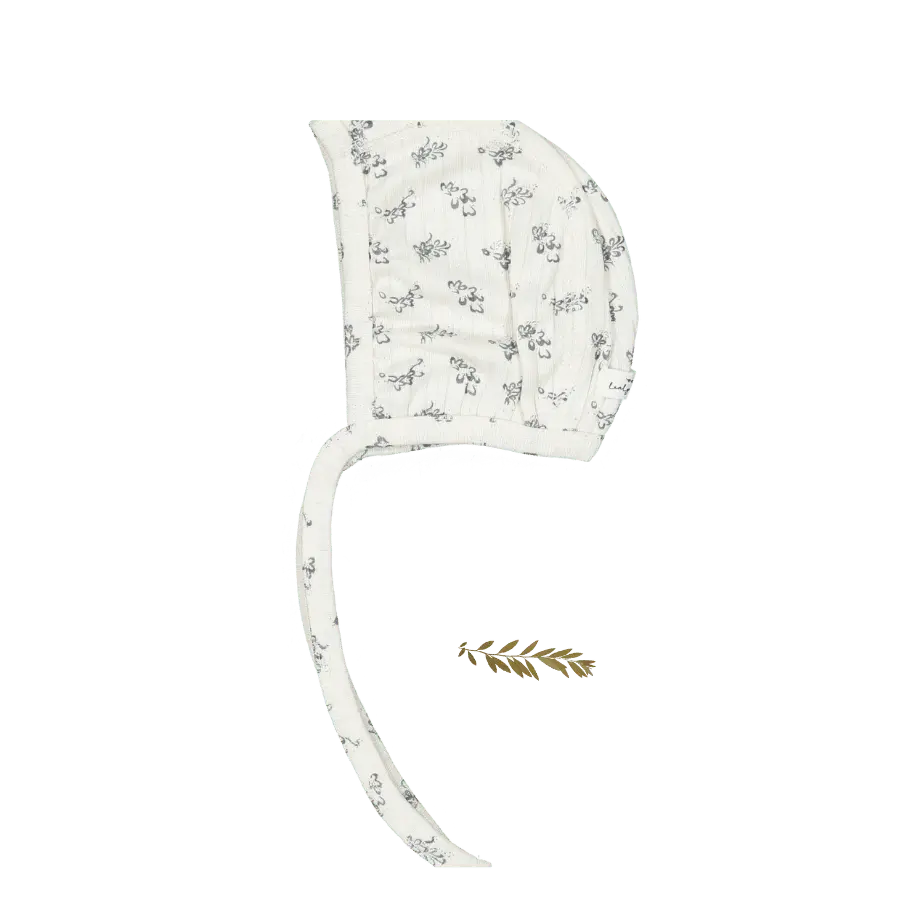 Lovely Littles The Printed Bonnet - Oaklyn Blue - 