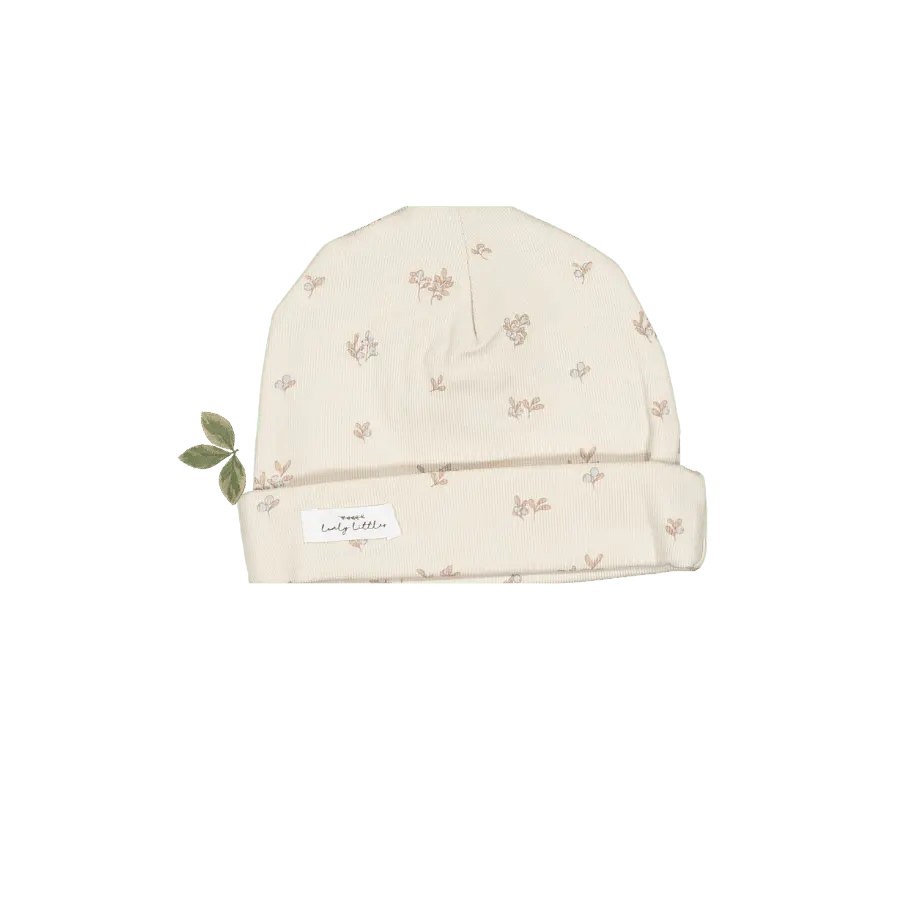 Lovely Littles The Printed Hat - Berry Blue - 