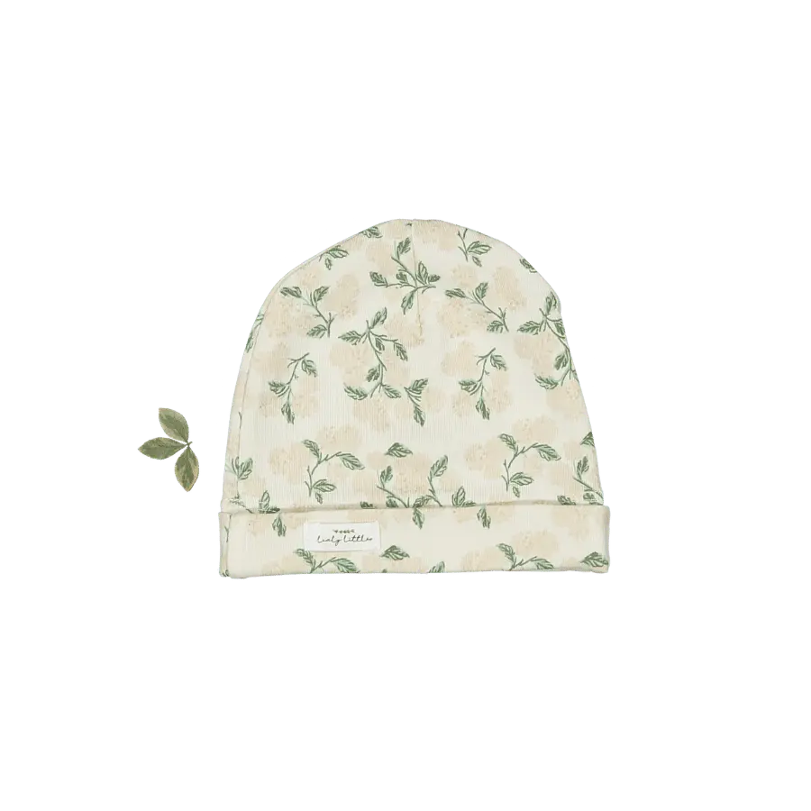 Lovely Littles The Printed Hat - Hydrangea Pink - 