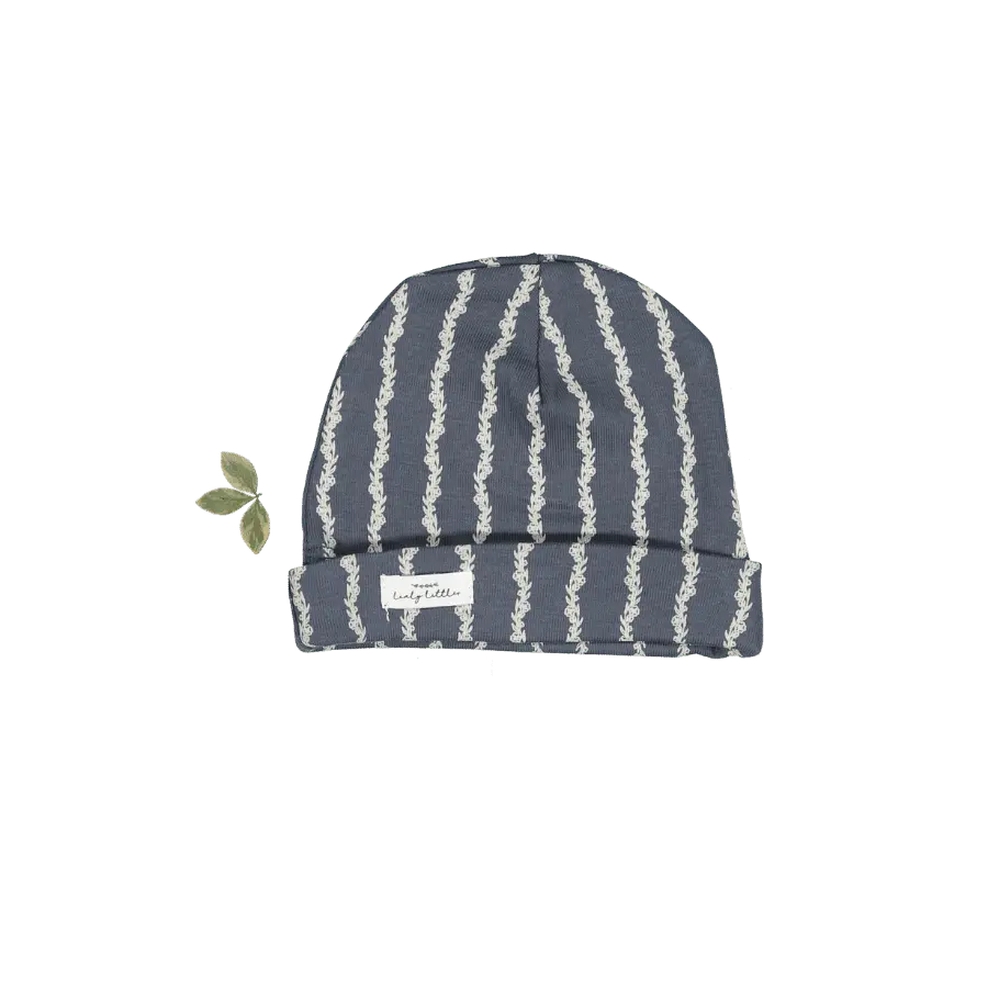 The Printed Hat -  Linear Stem - Woolen, Knit cap, Wool, Beanie, Hat | Everetts Place