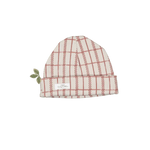 The Printed Hat - Mauve Check - Label, Knit cap, Hat | Everetts Place