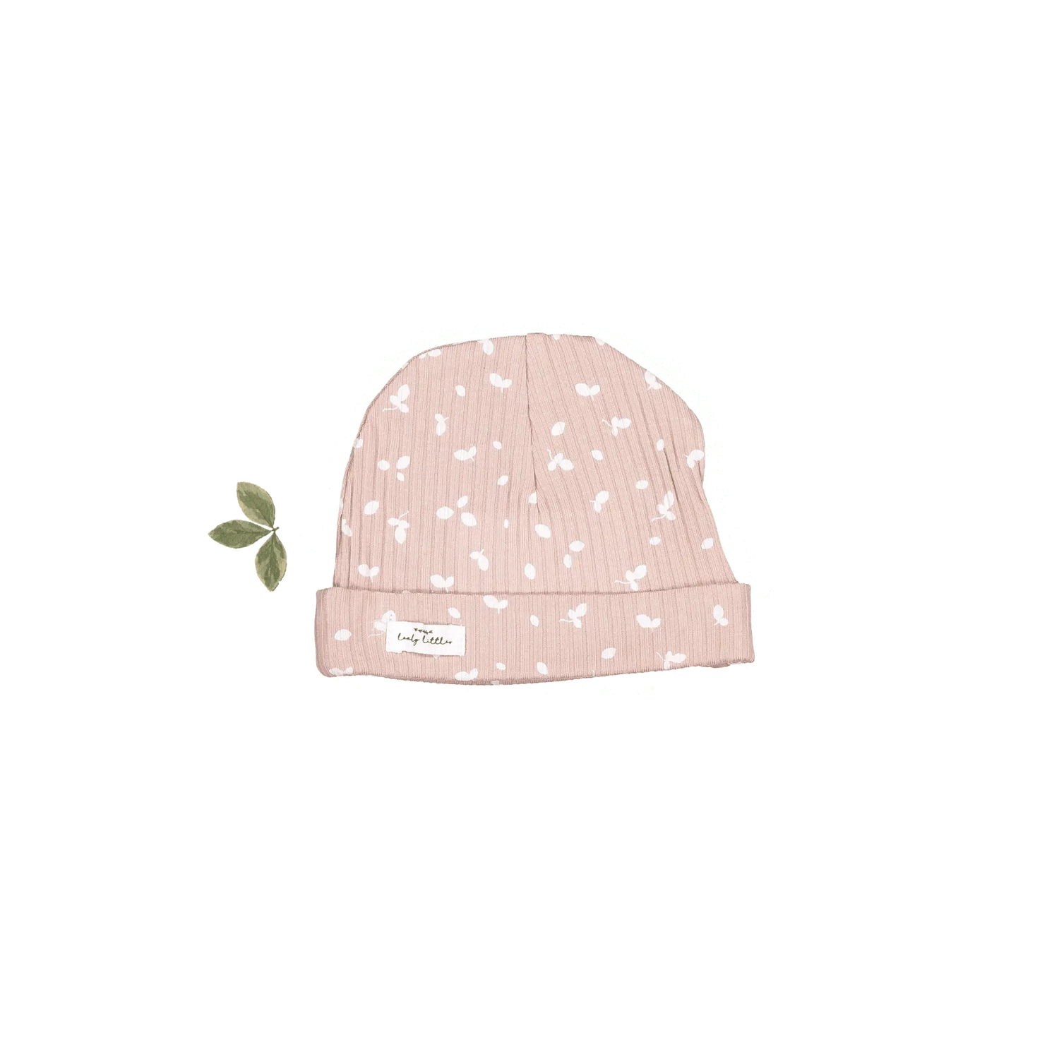 The Printed Hat - Mauve Petal - Headgear, Knit cap, Pink, Beanie, Wool | Everetts Place