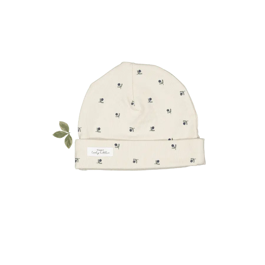 Lovely Littles The Printed Hat - Mini Stitch Blue - 
