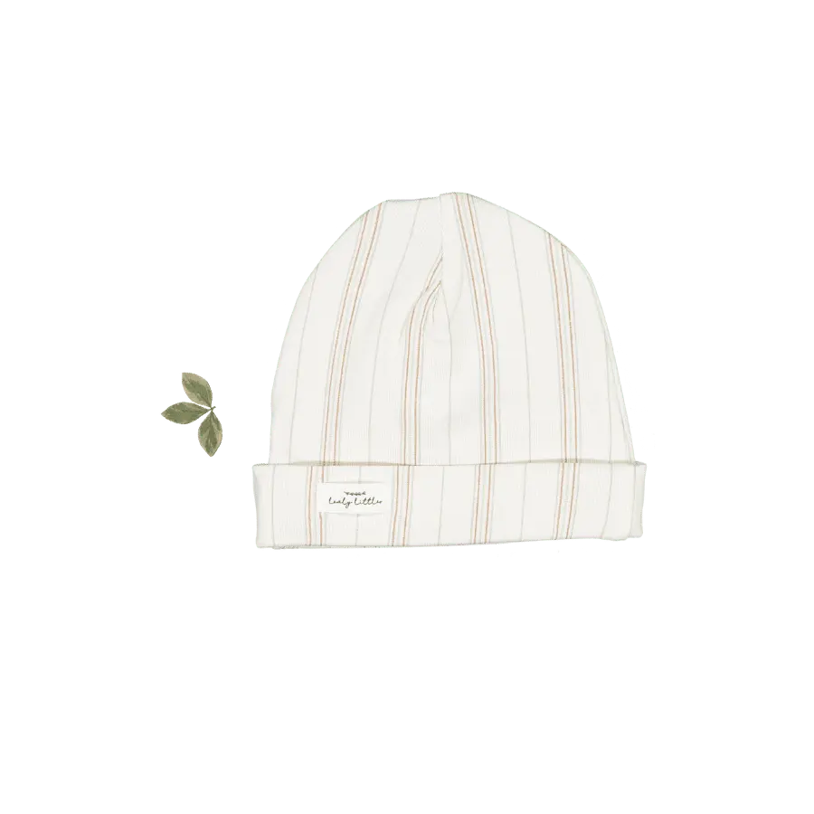 Lovely Littles The Printed Hat - Mist Stripe - 