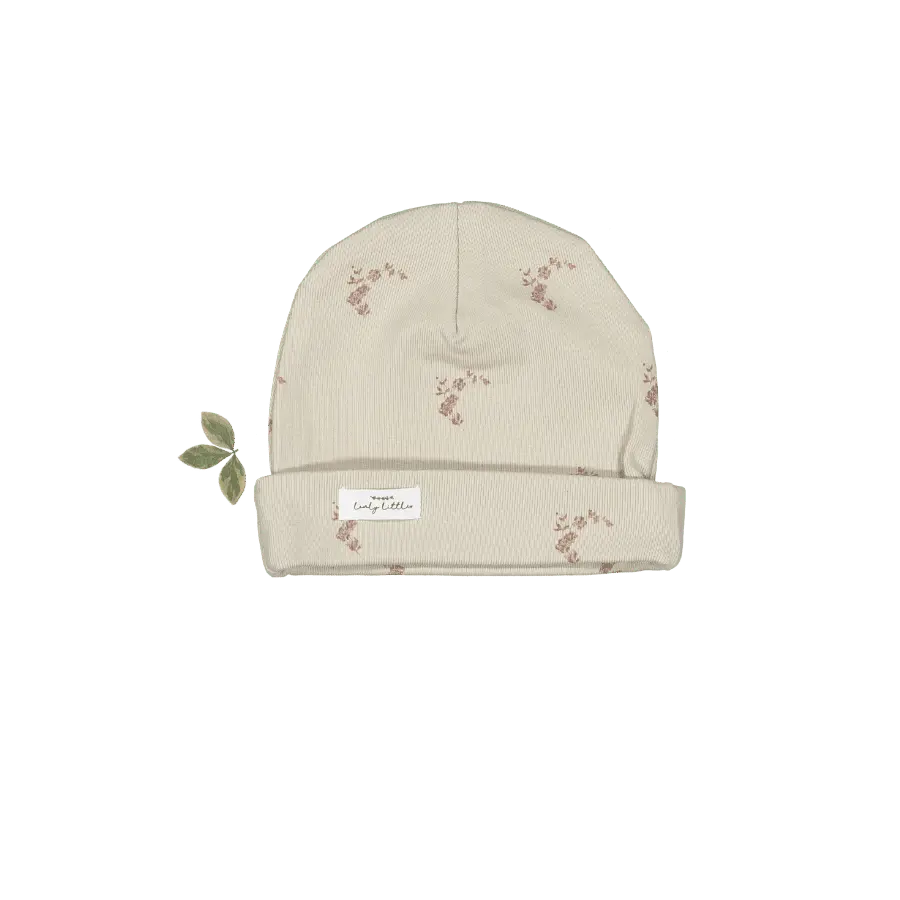 The Printed Hat - Nola Pink - Headgear, Knit cap, Beanie, Label, Wool | Everetts Place