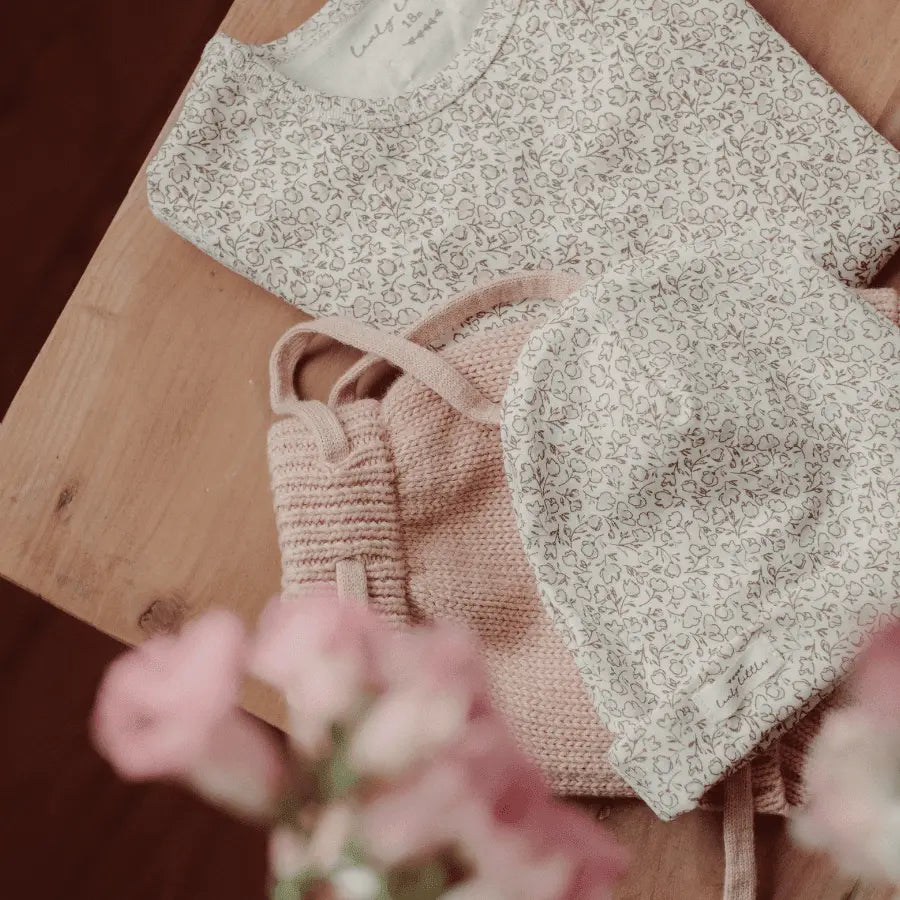 Lovely Littles The Printed Hat - Paige Pink - 