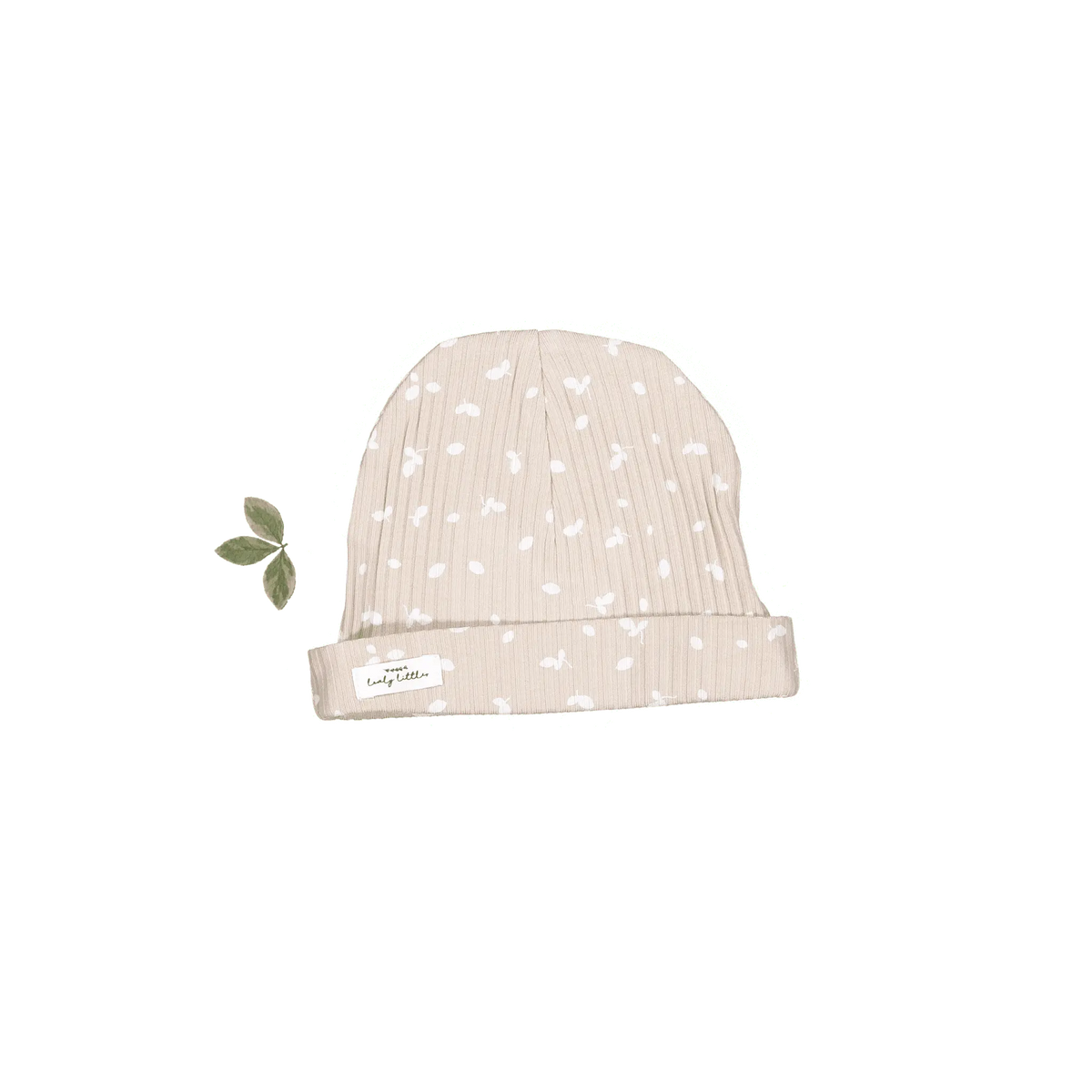 The Printed Hat - Sand Petal - Headgear, Knit cap, Beanie, Wool, Woolen | Everetts Place