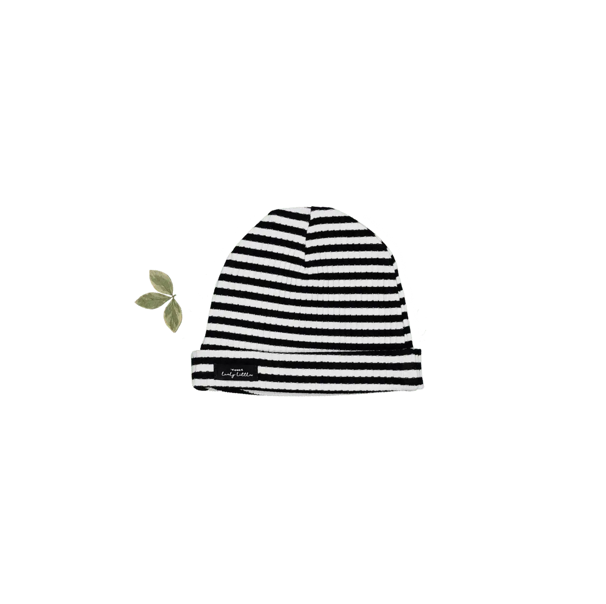 The Printed Hat - Stripe - Headgear, Knit cap, Black, Monochrome photography, Beanie | Everetts Place