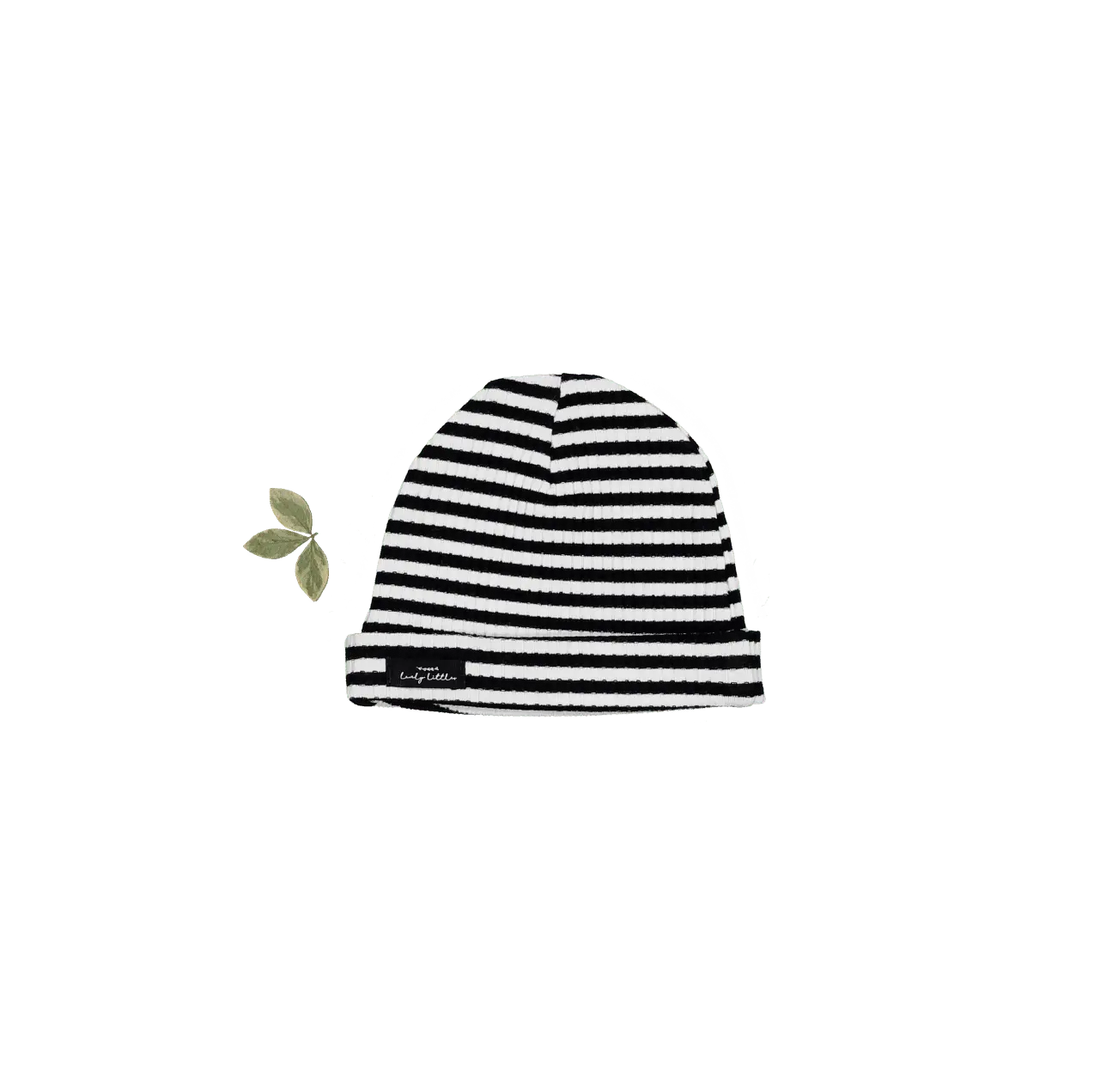 The Printed Hat - Stripe - Headgear, Knit cap, Black, Monochrome photography, Beanie | Everetts Place