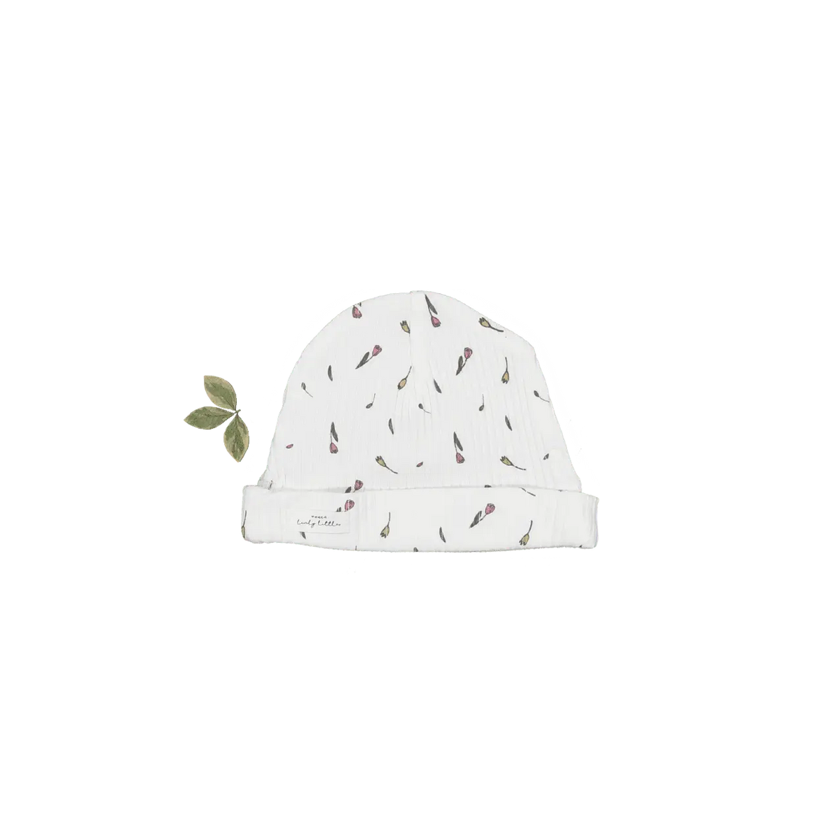 The Printed Hat - Tulip - White, Hat | Everetts Place