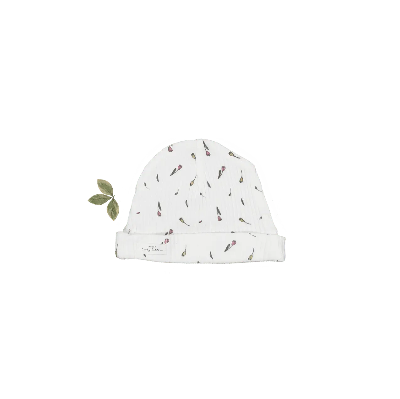 The Printed Hat - Tulip - White, Hat | Everetts Place