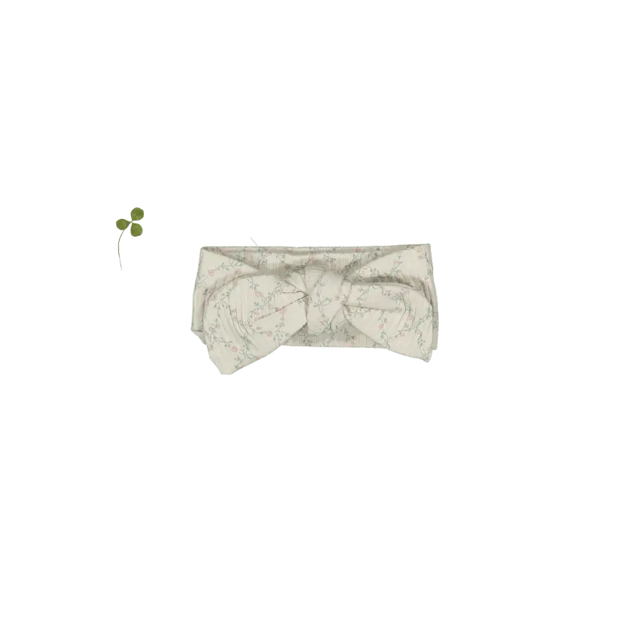 Lovely Littles The Printed Headband - Lattice Pink - 