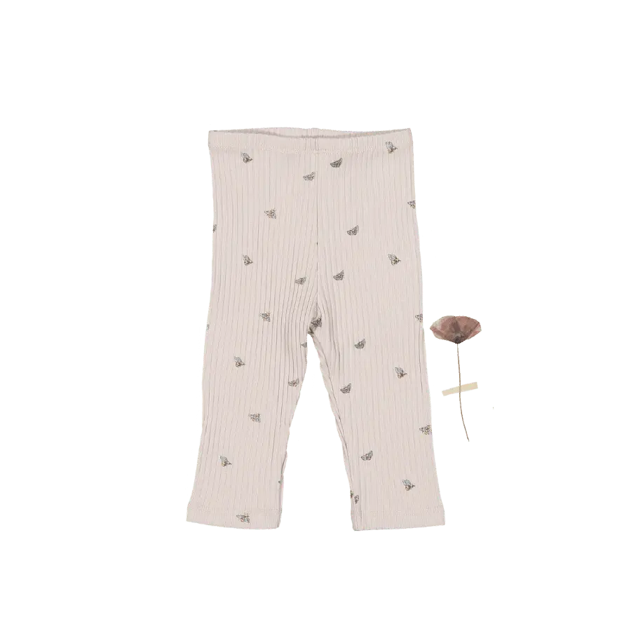 The Printed Legging - Bee - White, Pajamas, Button, Active Pants, Pattern | Everetts Place
