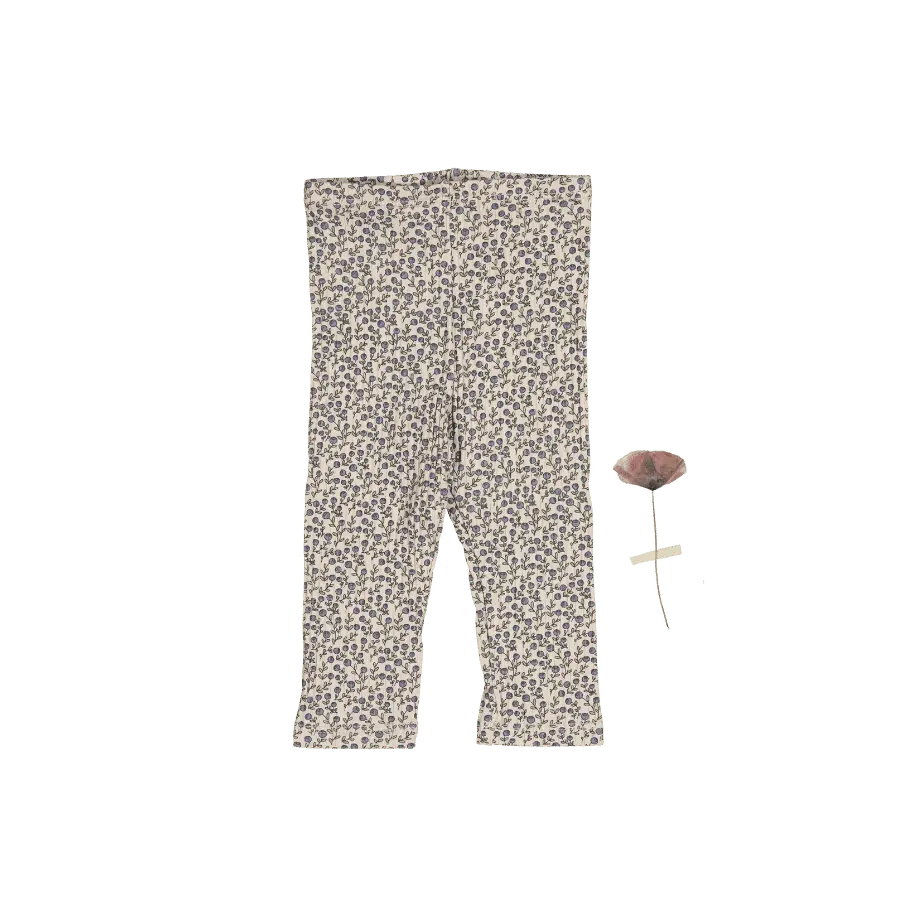 The Printed Legging -  Blueberry - Pajamas, Design, Pattern, Active Pants, Motif | Everetts Place