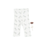 The Printed Legging - Celia - White, Pajamas, Nightwear, Pattern, Pants | Everetts Place
