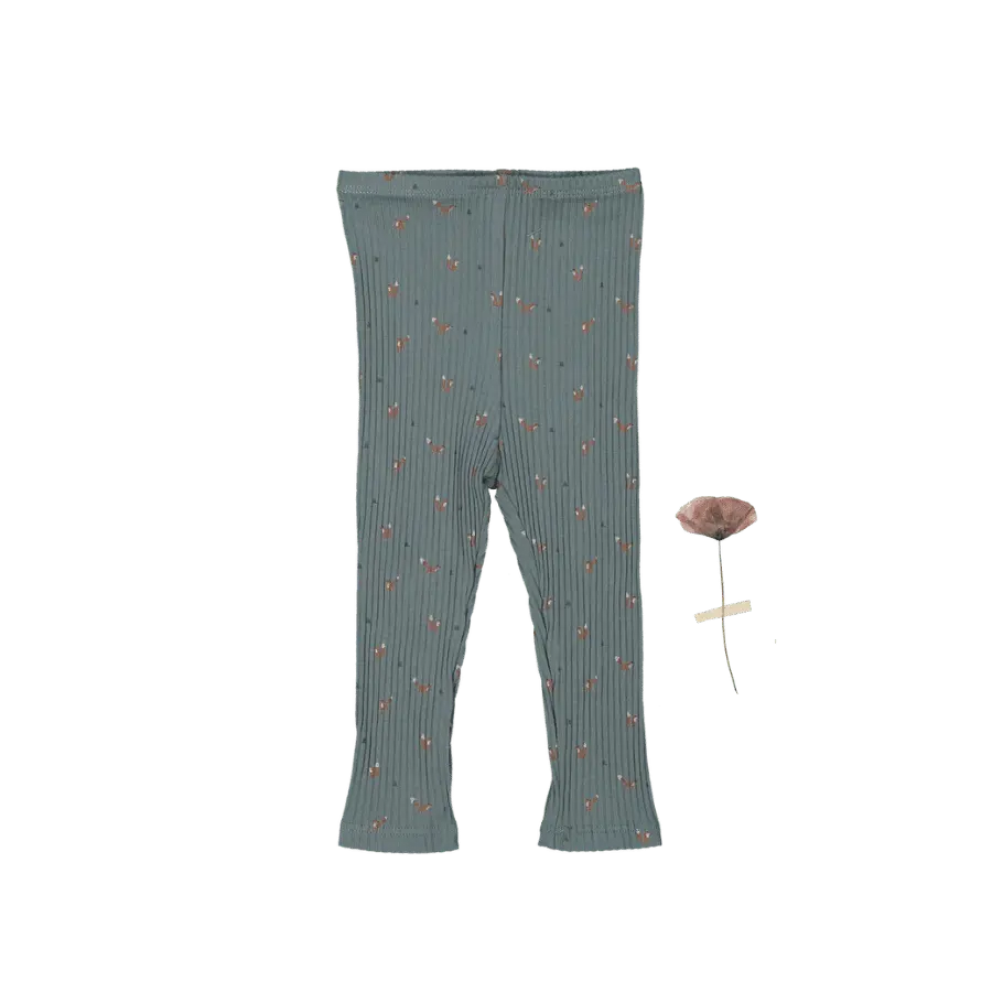 The Printed Legging - Fox - Pajamas, Pattern, Button, Sock, Pants | Everetts Place
