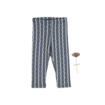 The Printed Legging -  Linear Stem - Textile, Active Pants, Pattern, Button, Leggings | Everetts Place