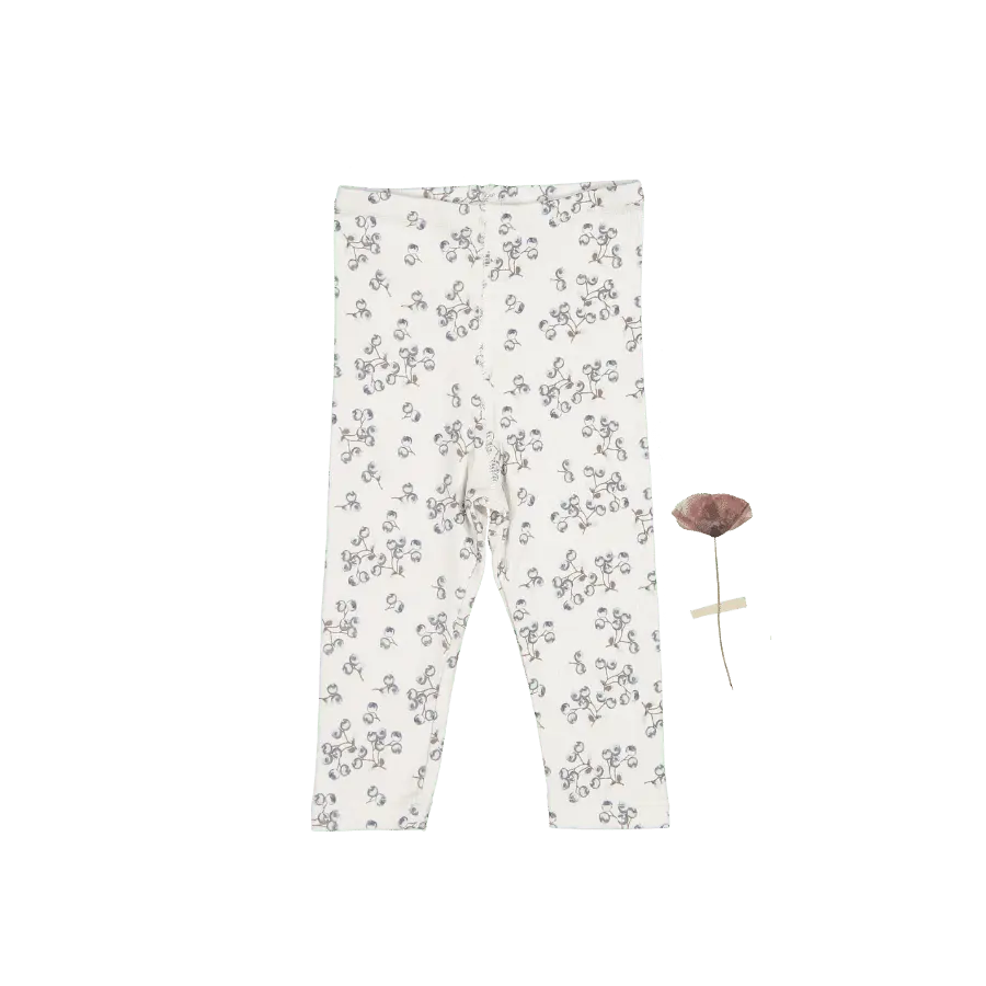 The Printed Legging - Mintberry - White, Baby & Toddler Clothing, Pajamas, Pattern, Nightwear | Everetts Place
