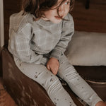 Lovely Littles The Printed Legging - Olive - 