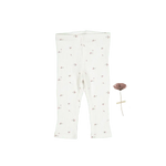 The Printed Legging -  Rosebud - White, Pajamas, Active Pants, Pattern, Button | Everetts Place