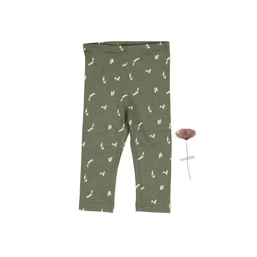 The Printed Legging -  Squirrel - Active Pants, Pants | Everetts Place