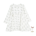 The Printed Long Sleeve Dress - Celia - Sleeve, White, Dress, Day Dress, One-piece garment | Everetts Place