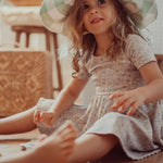 Lovely Littles The Printed Long Sleeve Dress - Chloe - 