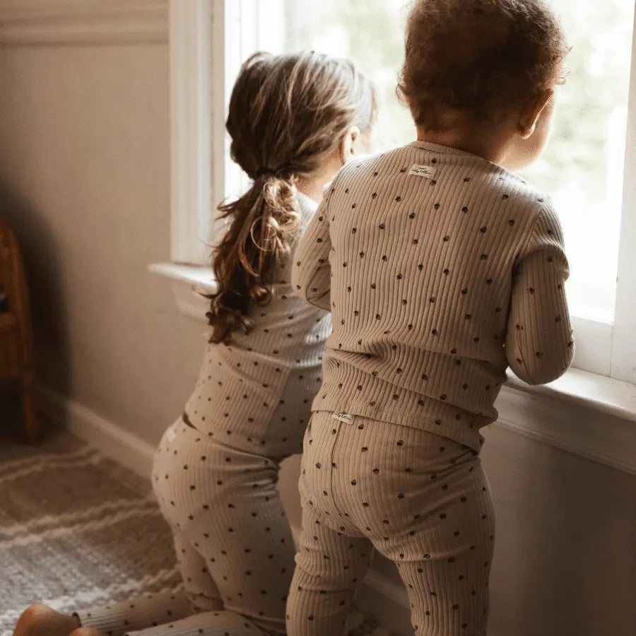 Lovely Littles The Printed Long Sleeve Tee - Acorn - 