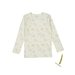 The Printed Long Sleeve Tee - Amelia - Sleeve, Long-sleeved T-shirt, Active Shirt, Sweater, Pattern | Everetts Place