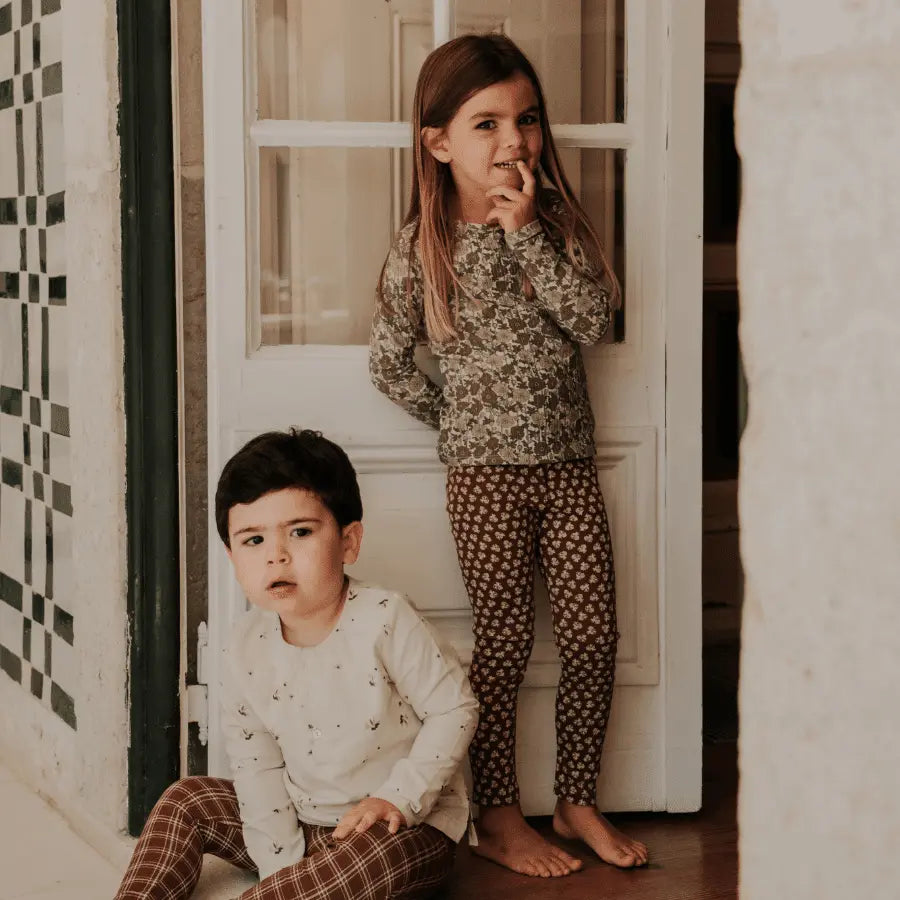 Lovely Littles The Printed Long Sleeve Tee - Ava - 