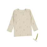 The Printed Long Sleeve Tee - Ember - Sleeve, Long-sleeved T-shirt, Active Shirt, Child, Top | Everetts Place