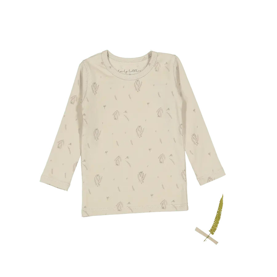 The Printed Long Sleeve Tee - Ember - Sleeve, Long-sleeved T-shirt, Active Shirt, Child, Top | Everetts Place