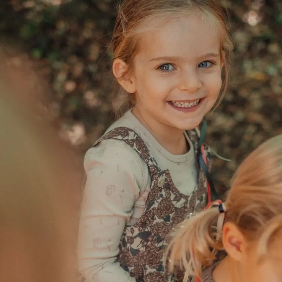 Lovely Littles The Printed Long Sleeve Tee - Ember - 