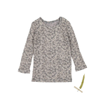 The Printed Long Sleeve Tee - Madeline - Sleeve, Long-sleeved T-shirt, Pattern, Sweater, Top | Everetts Place